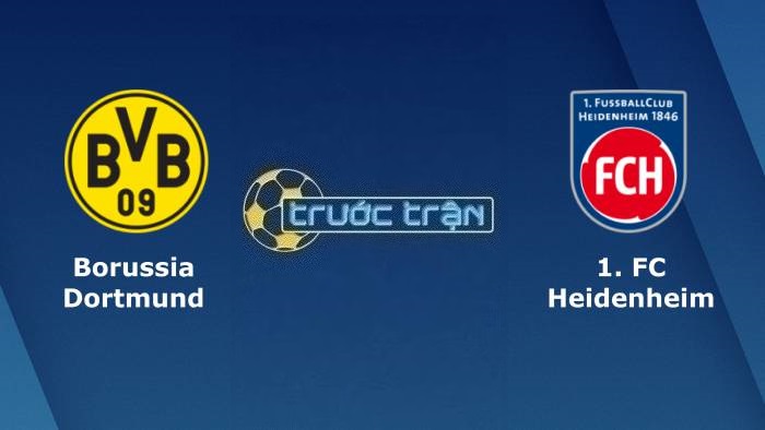 Borussia Dortmund vs FC Heidenheim – Soi kèo hôm nay 01h30 02/09/2023 – VĐQG Đức